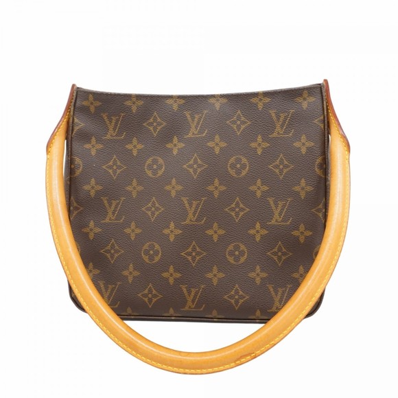 Louis Vuitton Monogram Looping MM Shoulder Bag M51146 Brown Women's - Picture 1 of 15